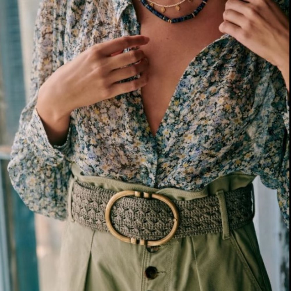 Sezane FÉTICHE BELT - Sage